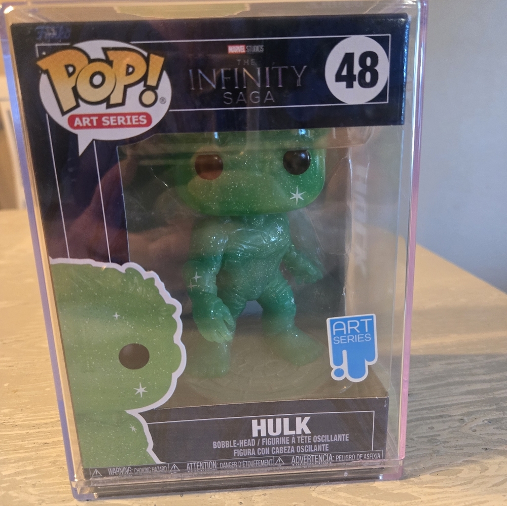 Funko Pop! Art Series Hulk - Vibrant Green New